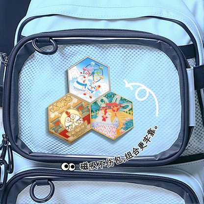 Lucky Chick Snowy Wonderland Fridge Sticker